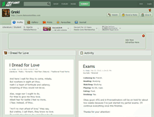 Tablet Screenshot of greki.deviantart.com