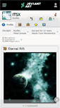 Mobile Screenshot of itsx.deviantart.com