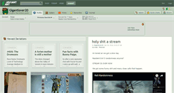 Desktop Screenshot of gigantlover20.deviantart.com