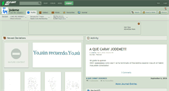 Desktop Screenshot of jodeme.deviantart.com