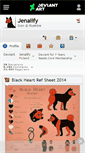Mobile Screenshot of jenaiify.deviantart.com
