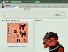 Tablet Screenshot of jenaiify.deviantart.com