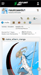 Mobile Screenshot of nausicaaedu1.deviantart.com