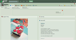 Desktop Screenshot of bottine.deviantart.com