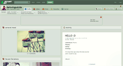 Desktop Screenshot of darkwingsuicide.deviantart.com