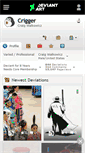 Mobile Screenshot of crigger.deviantart.com