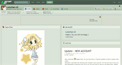 Desktop Screenshot of luluchan-xx.deviantart.com