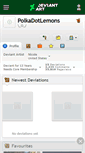 Mobile Screenshot of polkadotlemons.deviantart.com