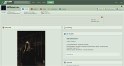 Desktop Screenshot of killtomorrow.deviantart.com