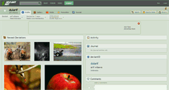 Desktop Screenshot of dularif.deviantart.com