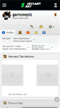 Mobile Screenshot of gamzeeplz.deviantart.com