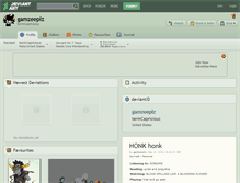 Tablet Screenshot of gamzeeplz.deviantart.com
