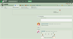 Desktop Screenshot of catdidit.deviantart.com