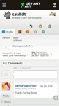 Mobile Screenshot of catdidit.deviantart.com