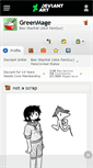 Mobile Screenshot of greenmage.deviantart.com