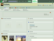 Tablet Screenshot of moukaaaa.deviantart.com