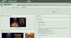 Desktop Screenshot of imagewizard.deviantart.com