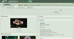 Desktop Screenshot of janieryan.deviantart.com