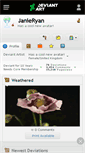 Mobile Screenshot of janieryan.deviantart.com