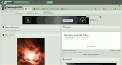 Desktop Screenshot of fallenangel1059.deviantart.com