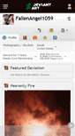 Mobile Screenshot of fallenangel1059.deviantart.com