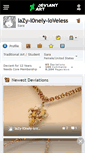 Mobile Screenshot of lazy-l0nely-loveless.deviantart.com
