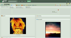 Desktop Screenshot of camaileigh.deviantart.com