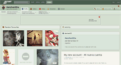 Desktop Screenshot of manzhaniitha.deviantart.com