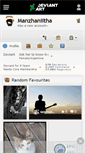 Mobile Screenshot of manzhaniitha.deviantart.com