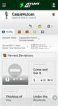 Mobile Screenshot of cassievulcan.deviantart.com