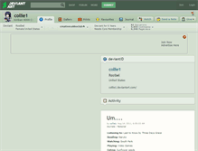 Tablet Screenshot of collie1.deviantart.com