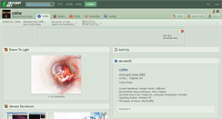 Desktop Screenshot of cothe.deviantart.com