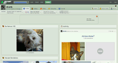 Desktop Screenshot of drumb.deviantart.com