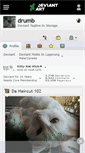 Mobile Screenshot of drumb.deviantart.com