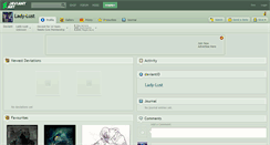 Desktop Screenshot of lady-lust.deviantart.com