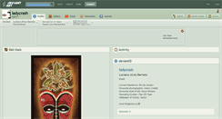 Desktop Screenshot of ladycrash.deviantart.com