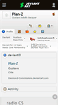 Mobile Screenshot of plan-z.deviantart.com