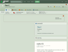 Tablet Screenshot of plan-z.deviantart.com