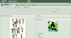 Desktop Screenshot of luckypow.deviantart.com