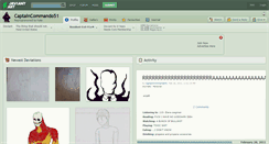 Desktop Screenshot of captaincommando51.deviantart.com