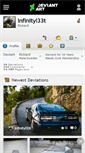 Mobile Screenshot of infinityl33t.deviantart.com