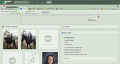 Desktop Screenshot of jordynroten.deviantart.com