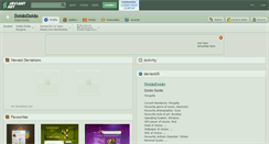 Desktop Screenshot of doidodoido.deviantart.com