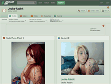 Tablet Screenshot of jesika-rabbit.deviantart.com