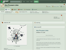 Tablet Screenshot of neu-preussen-liebe.deviantart.com