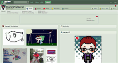 Desktop Screenshot of kyororofromkeron.deviantart.com