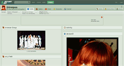 Desktop Screenshot of grimmpuss.deviantart.com