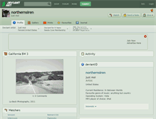 Tablet Screenshot of northernsiren.deviantart.com