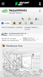 Mobile Screenshot of nezumiworks.deviantart.com
