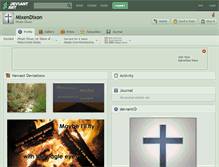 Tablet Screenshot of mixendixon.deviantart.com